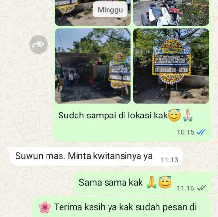 Pengiriman Papan Bunga Duka Jagasatru Pekalipan