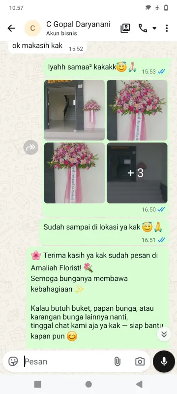 Pengiriman Karangan Bunga Jagasatru Pekalipan