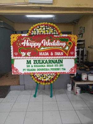 Papan Bunga di Jagasatru Pekalipan