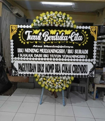 Papan Bunga di Jagasatru Pekalipan